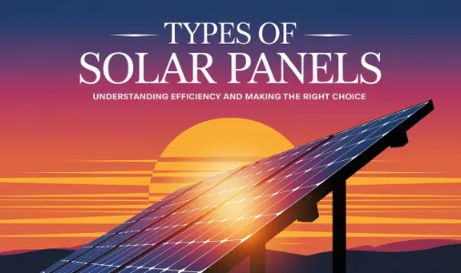 Types of Solar Panels: Understanding Efficiency and Making the Right Choice