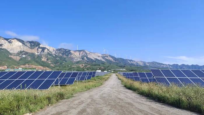 Shanxi Hejin 50MW Fan An photovoltaic power station