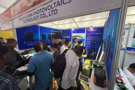 Lu'an Solar Makes a Grand Appearance at the WAM Exhibition in Nigeria