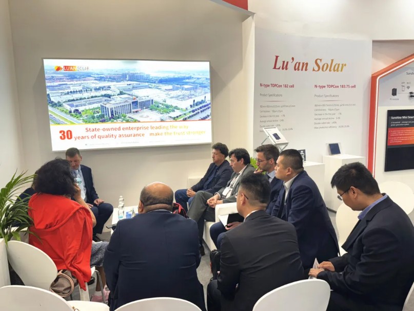 Luan Solar "Zhu Mo Double Brilliance" Shines at 2025 Munich Intersolar Europe , Germany
